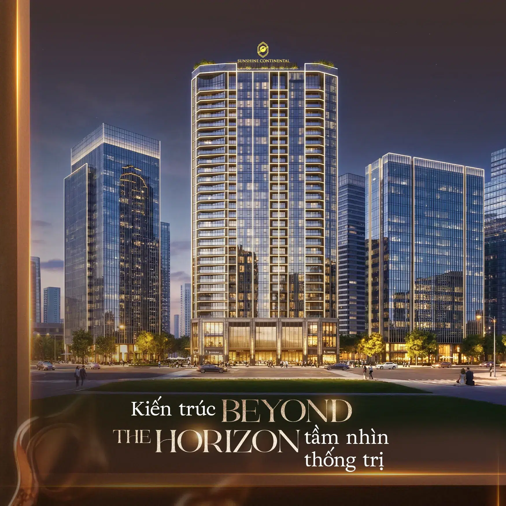Kien truc beyond the horizon sunshine continental