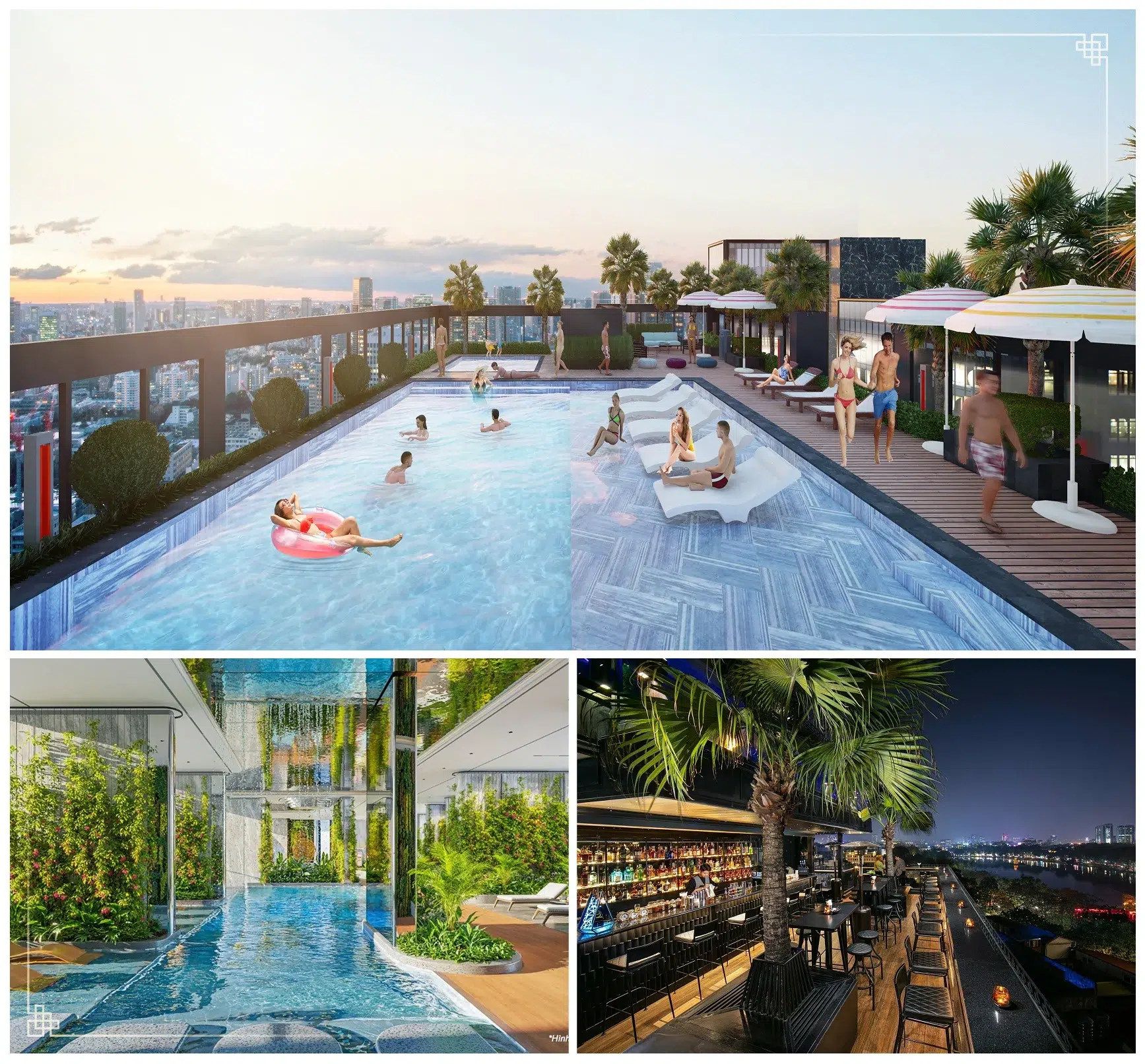 To hop tien ich giua tang khong tai sunshine legend city