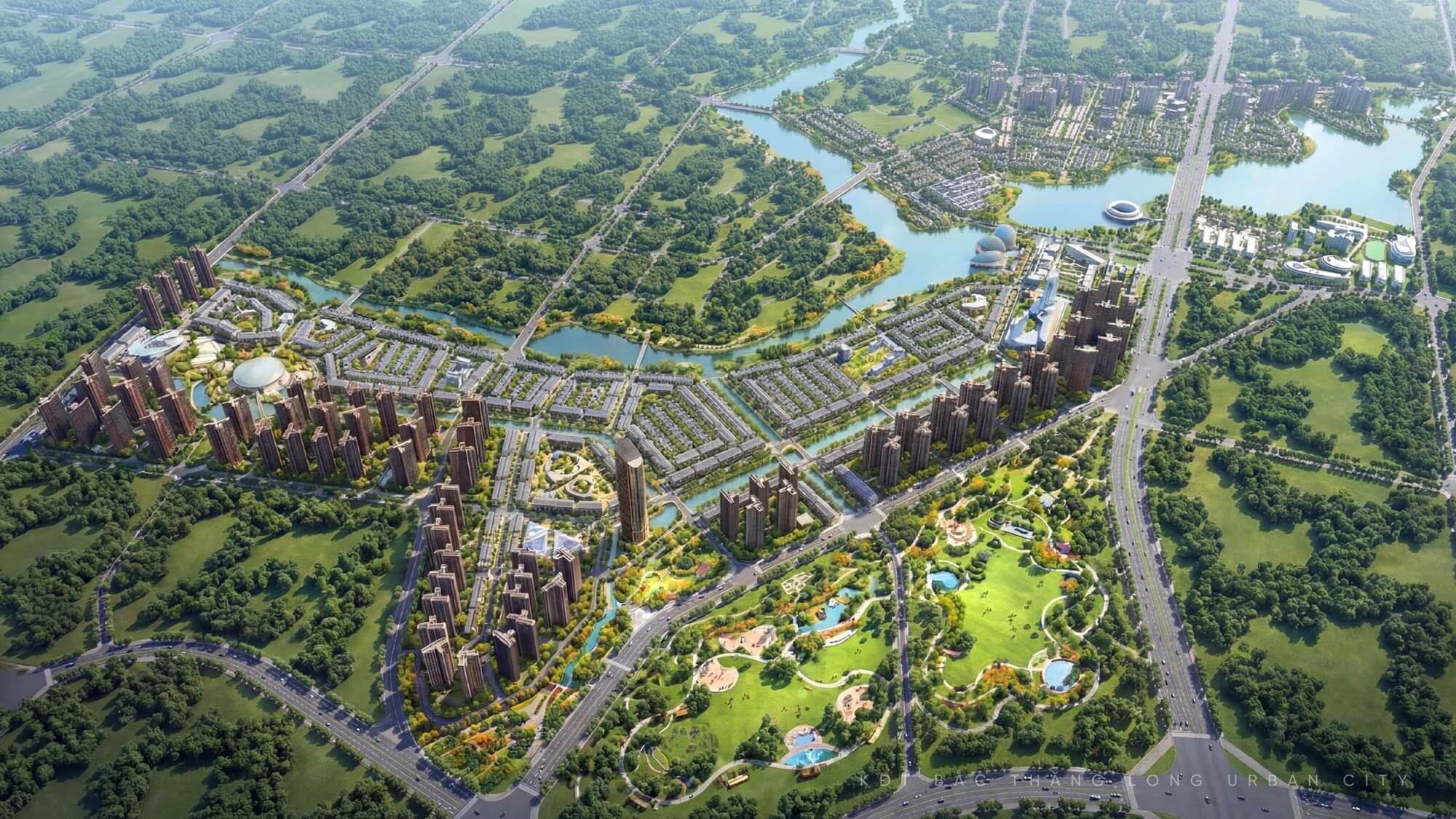 Phoi canh handico sunshine metropolis city